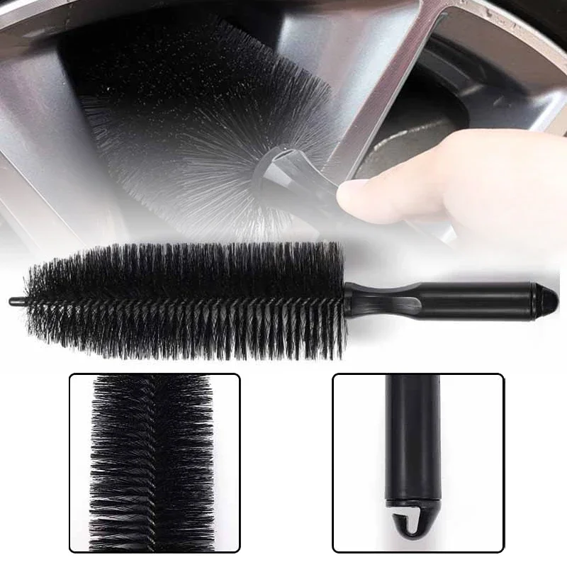 AliExpress Car Rim Scrubber Cleaner Duster Handle Car Wheel Tire Wash Cleaning Brush Auto Truck Motorcycle Bicycle Washing Cleaning Tools