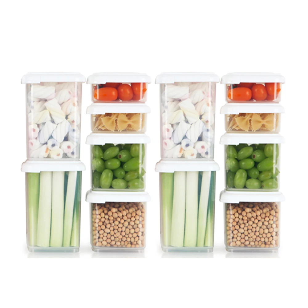 [Korean Made] Ingredient Step Pocket Containers Set of 12 (7.5L) step pocket storage organization