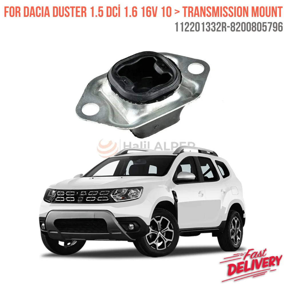 For DACIA DUSTER 1.5 DCC 1.6 16V 10 > TRANSMISSION MOUNT Oem 112201332R-8200805796 super quality fast delivery reasonable price