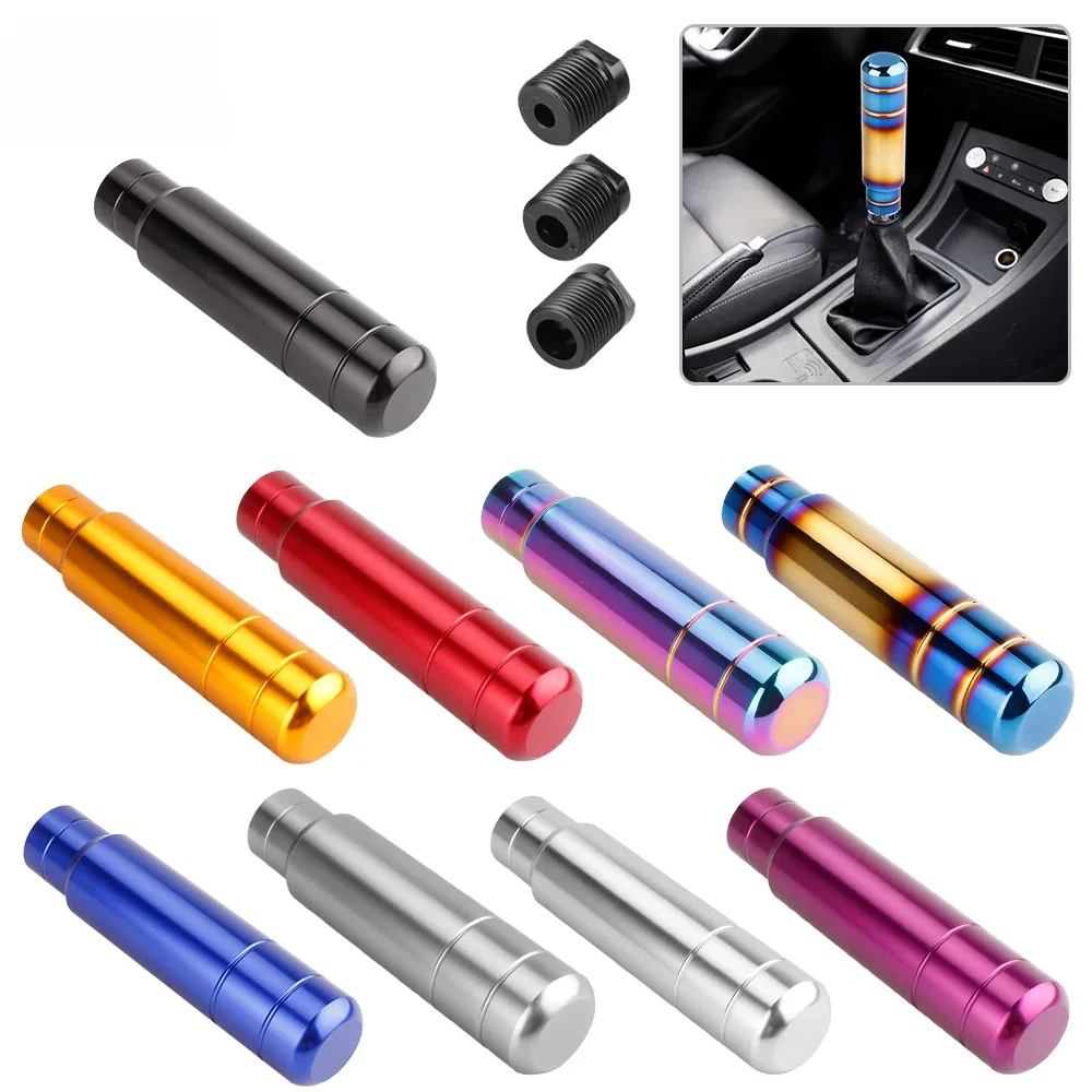 MUGE-13cm Aluminiowa gałka dźwigni zmiany biegów w stylu JDM do samochodowej manualnej skrzyni biegów SFN128 — zdjęcie 2