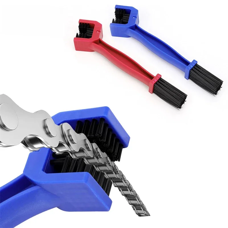 AliExpress NONE Motorcycle Chain Washer Universal Rim Care Tire Cleaning Brushes Bike Gear Chain Maintenance Cleaner Dirt Brush Cleaning Tool