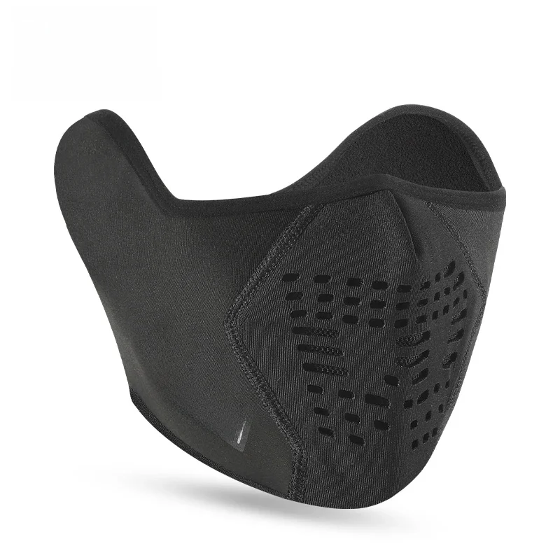 WEST BIKING-Couvre-visage de cyclisme 3D avec trous de ories, masque de neige d'hiver, équipement de sport thermique, cache-oreilles, moto