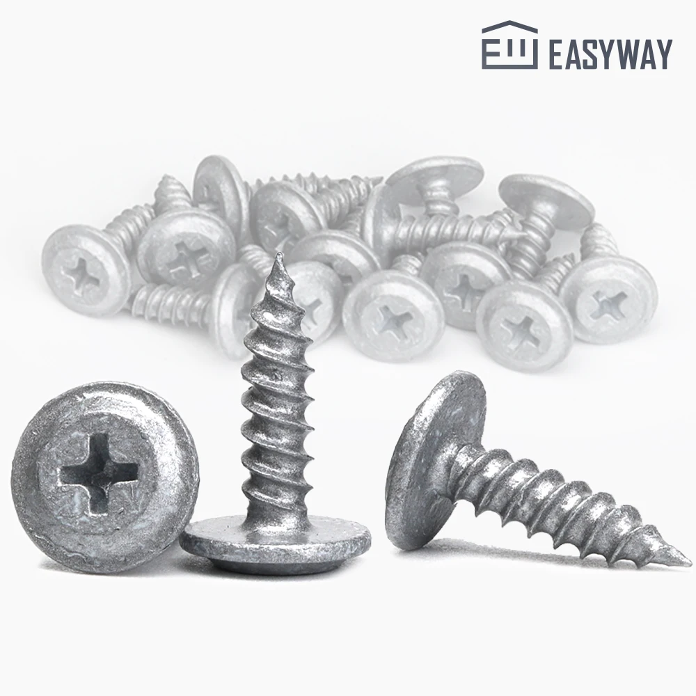 Steelhouse Screw Flathead double-edged drilling tapping screw Directly connecting screw Steel plate screw Woodworking screw