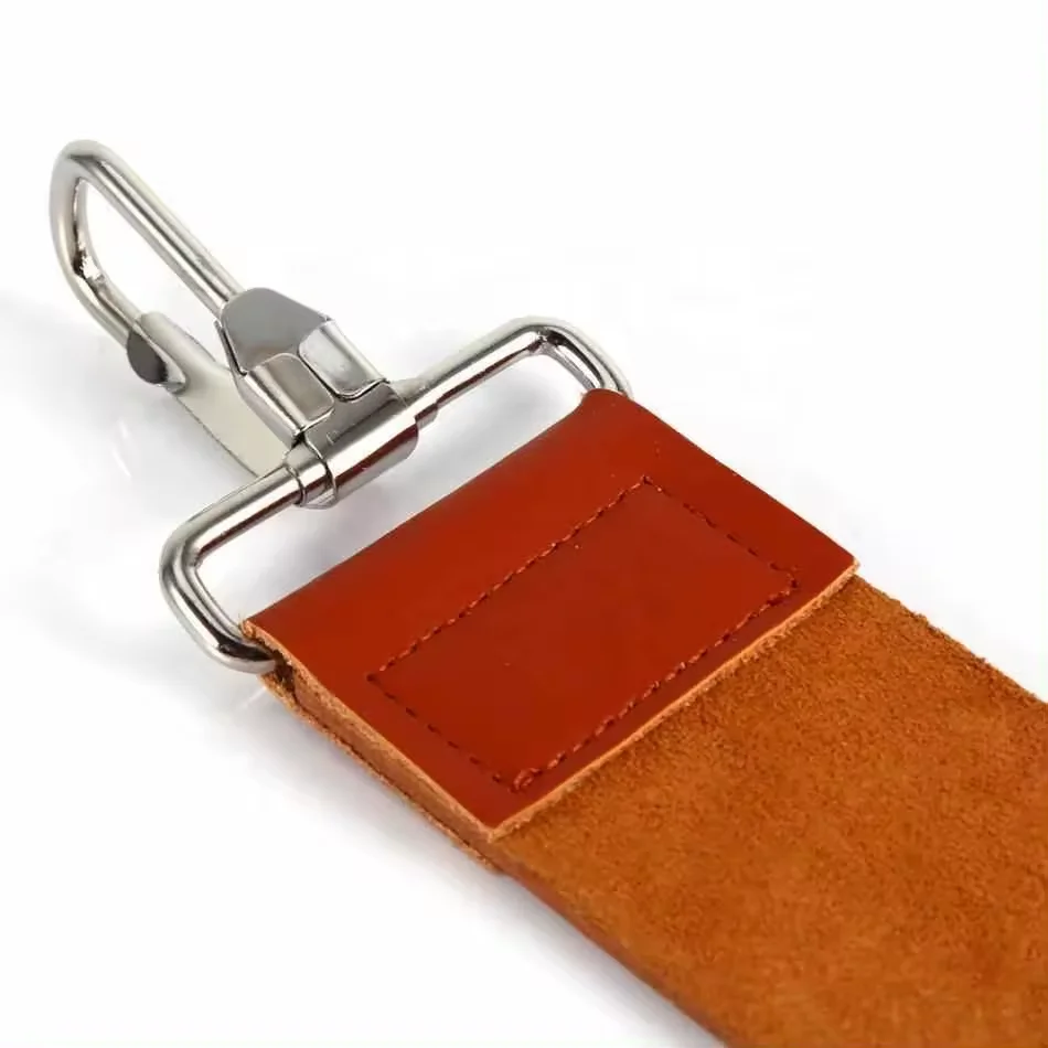 Leather Razor Strop Shaving Sharpener Strap Barber Straight Razor Knife Sharpening Belt