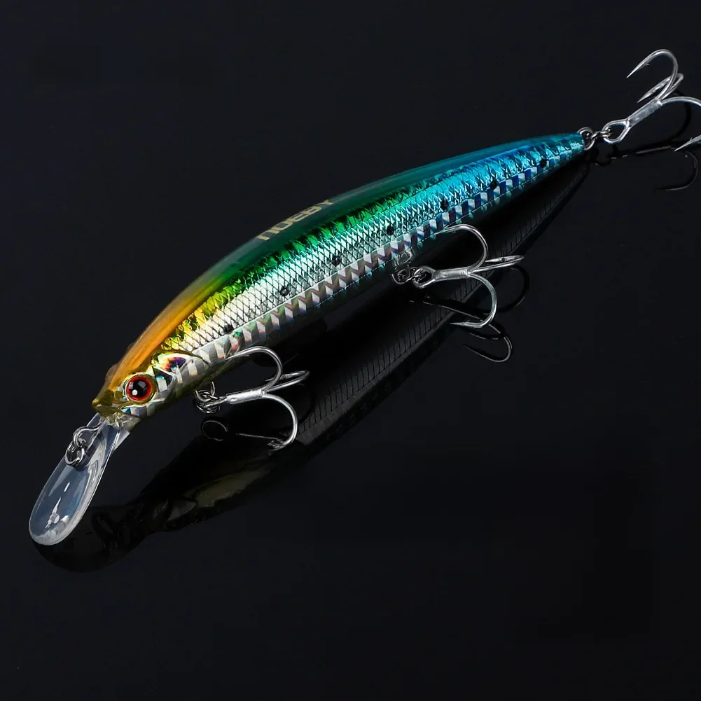 NOEBY 110mm 36g lourd coulant méné leurres de pêche roulant Wobblers appâts durs artificiels Jerkbait pour leurre de pêche au bar