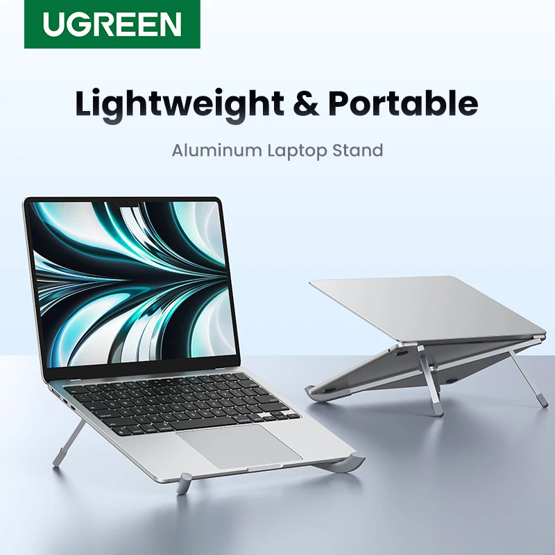 Imagem -01 - Suporte Dobrável de Alumínio para Laptop Suporte Vertical para Notebook Macbook Air Pro Tablet e Telefone suporte dobravel de aluminio para laptop suporte vertical para notebook macbook air pro tablet e telefone 01