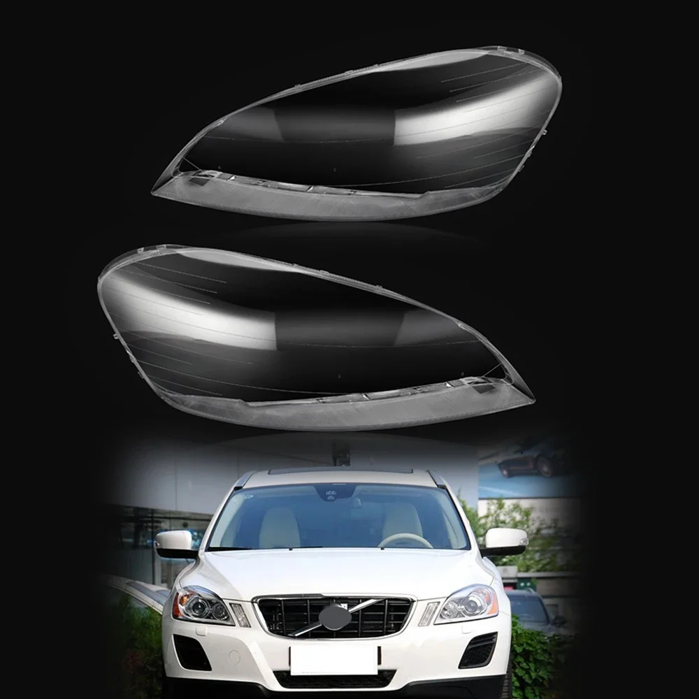 Pour Volvo XC60 2009-2013 2010 2011 2012 couvercle de phare d'abat-jour de voiture lentille de coque de phare de voiture nouveau