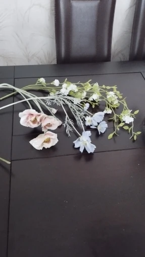 Chamomiles Silk Artificial Flower 60cm Daisy White Fake Flowers Room Wedding Home Table Decorations Party Diy Bouquet Gifts 1PCs photo review