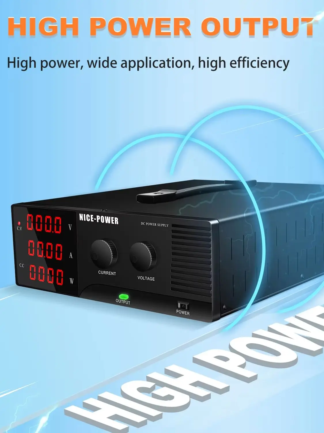 60V 50A 48V Batterie-Simulations-DC-Netzteil, Batterietestlösung, 100V 30A 300V 10A BMS-Entwicklung, Netzteil mit Modbus CSV Import, Wechselrichter-Testgerät, Automatisierter Batterie-F&E-Simulator,