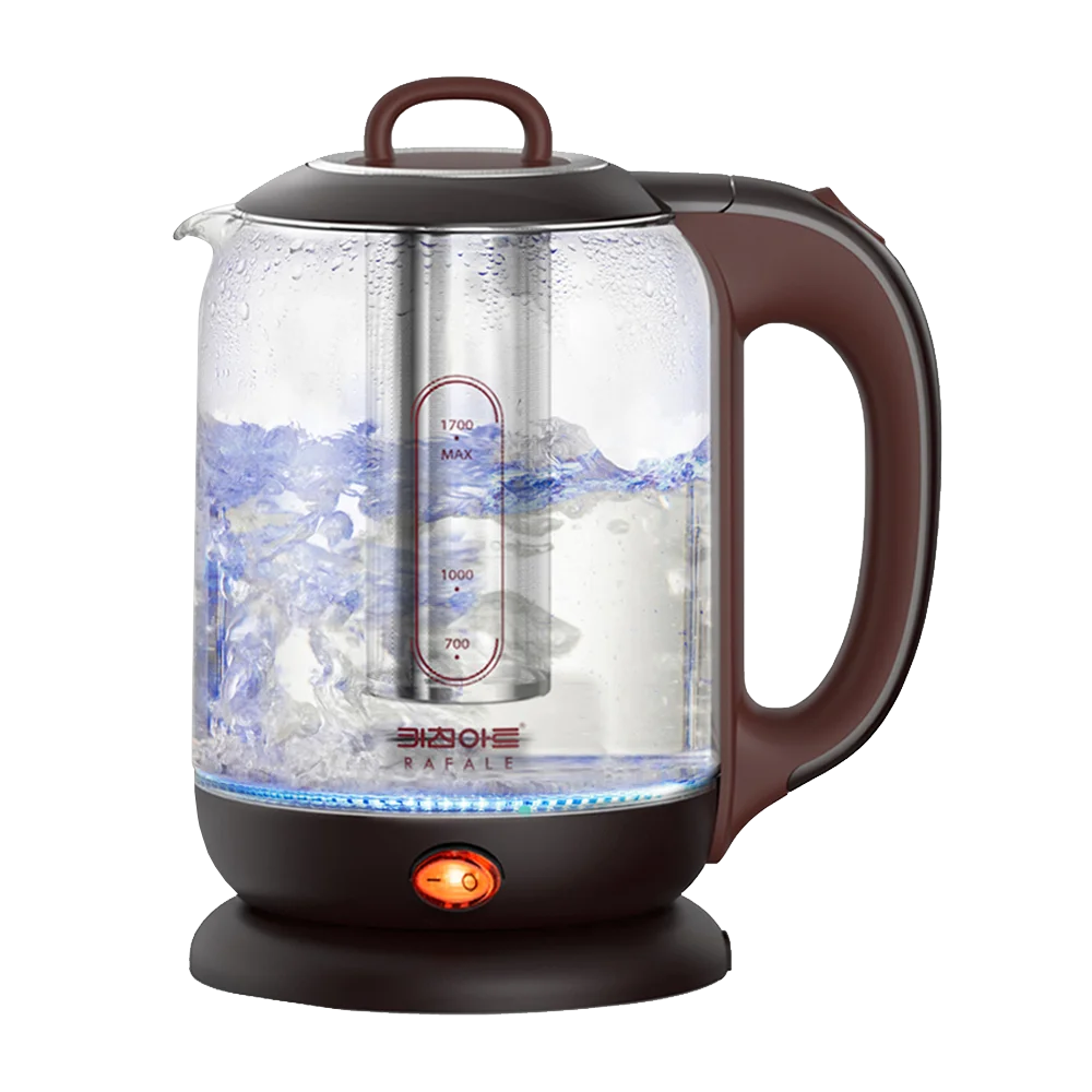 منفذ شاي زجاجي دافئ لـ 63 ، 71 لتر