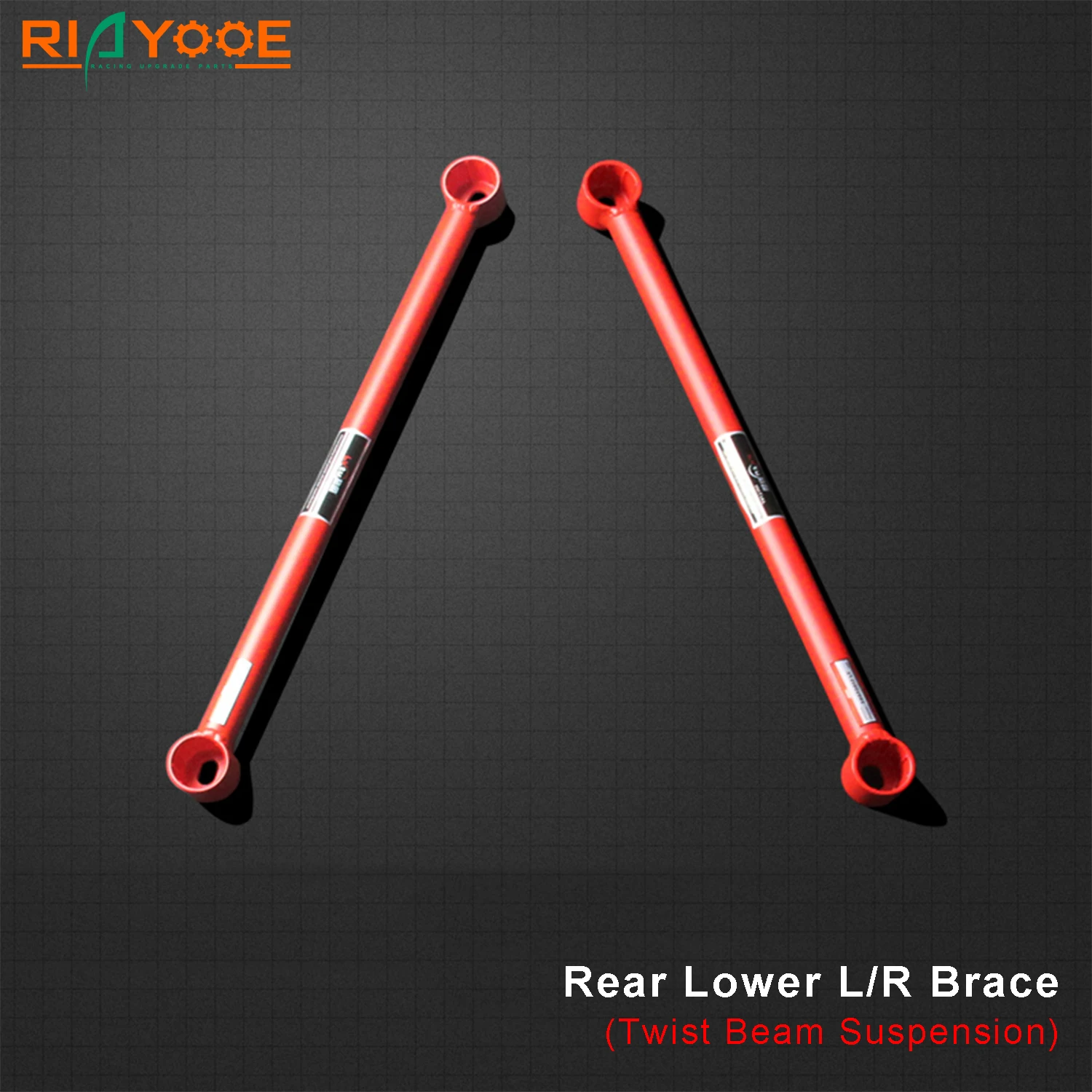 Car Rear Lower Subframe Brace Bar Kit Chassis Suspension Upper Strut Tie For VW Golf GTI MK7 R-Line