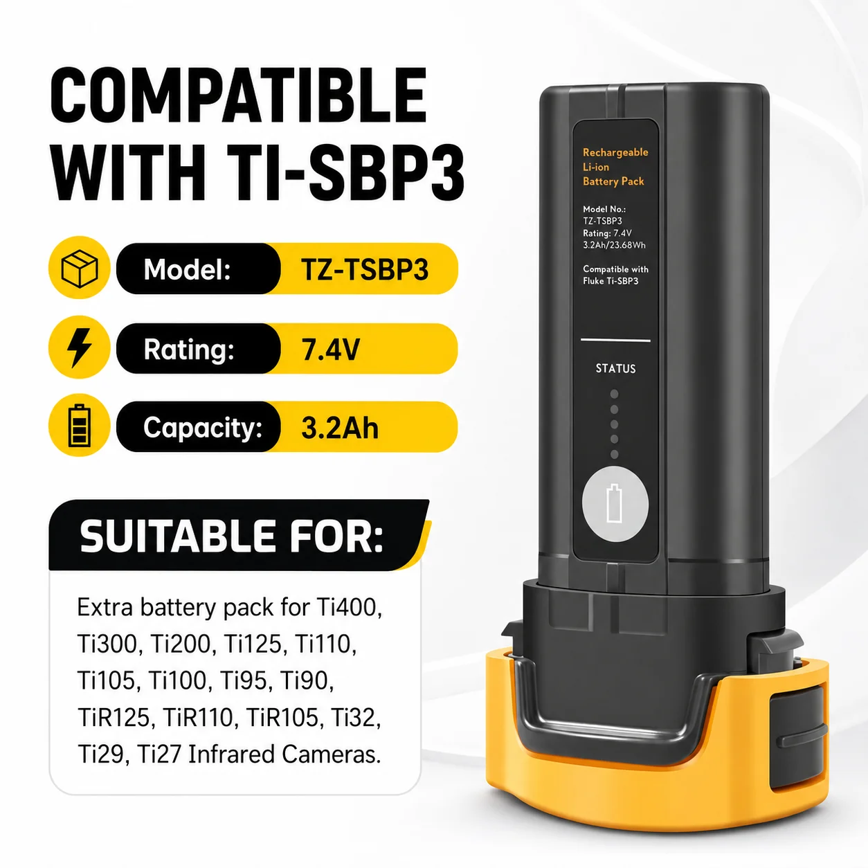 Lithium Battery 3200mAh for TI-SBP3 4JNW4 4JNW5 Ti100 Ti105 Ti110 Ti200 Ti27 Ti29 Ti300 Ti32 Ti400 Ti401 Ti450 Ti480 Ti90