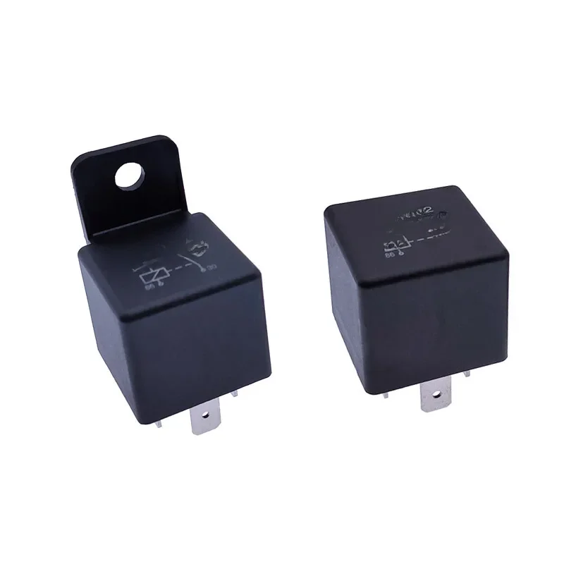 40A Automatyczny przekaźnik samochodowy JD2912 4Pin 5Pin DC 12V 24V 36V 48V 72V z otworem montażowym Cewka Moc 1.8W Samochodowe urządzenie sterujące — zdjęcie 2