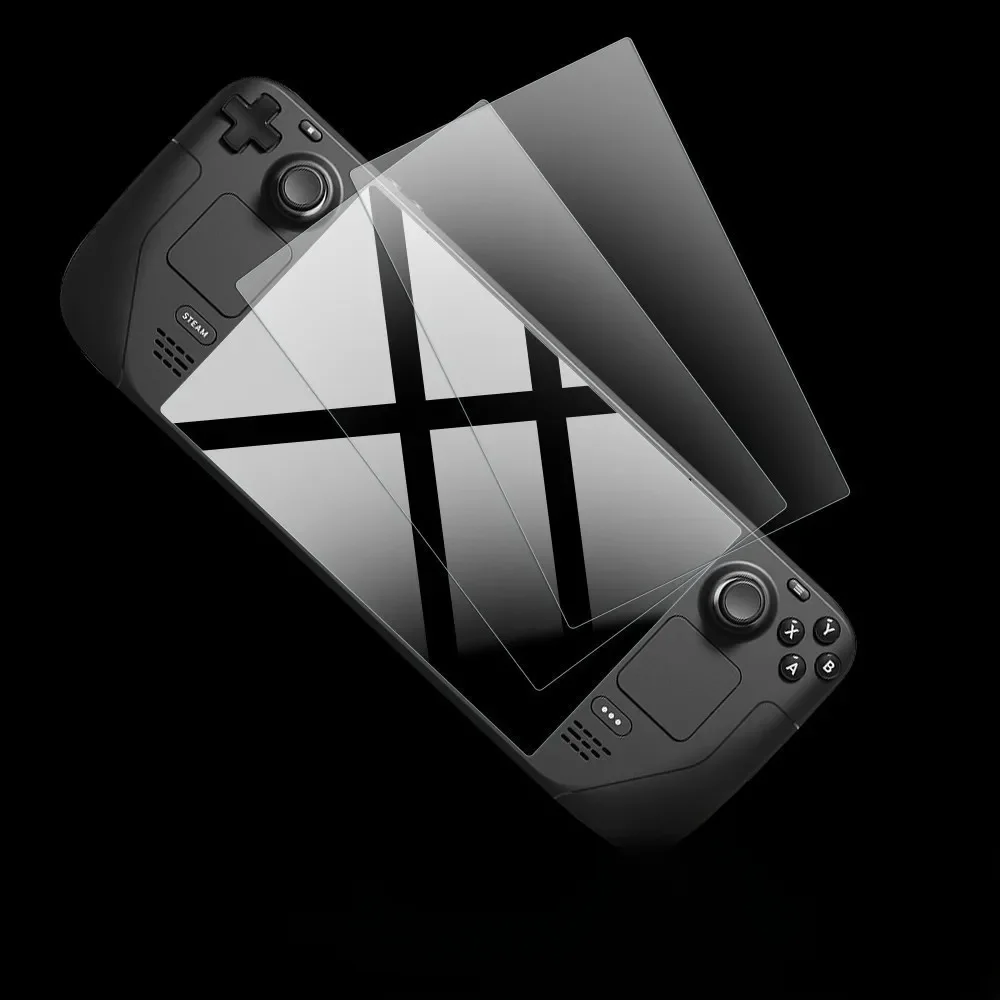 Vidro temperado premium para console de jogos de plataforma de vapor de válvula 9h protetor de tela