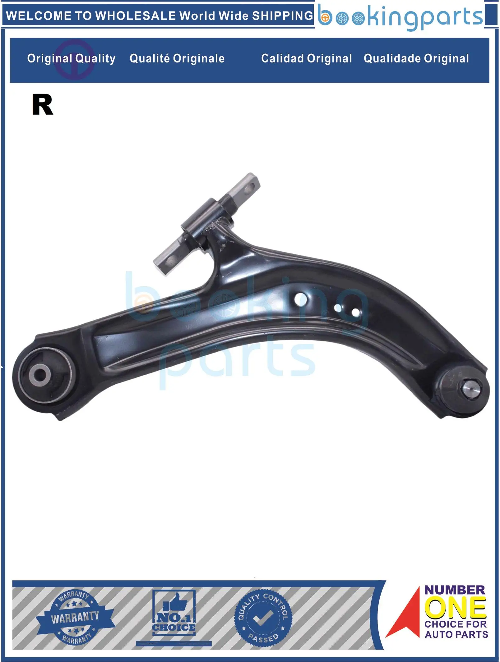 Control Arm Right For NISSAN SERENA 05-,LAFESTA 04-12 4WD ,SAN842R,54500-EN001,54500EN001,54500EN00B,545005TA0A,CO82957