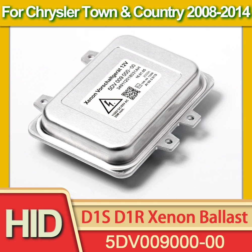 

D1S HID Xenon Headlight Ballast Control Unit Module OEM 5DV009000-00 Xenon Lights Ballast For Chrysler Town & Country 2008-2014