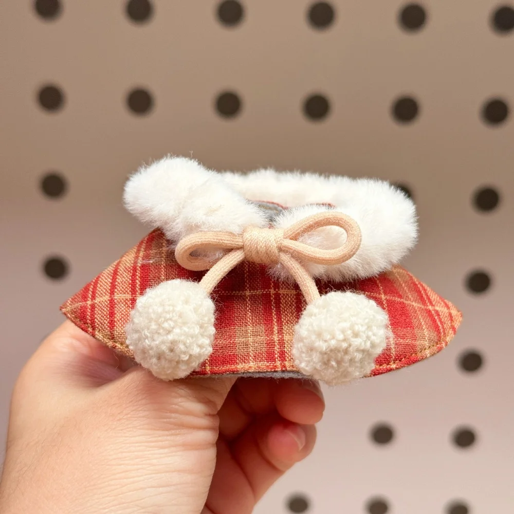 10cmドール用クリスマス服アクセサリー、スタイリッシュで可愛いクリスマススカーフ、マント、衣装セット、クリスマスドール服セットに最適