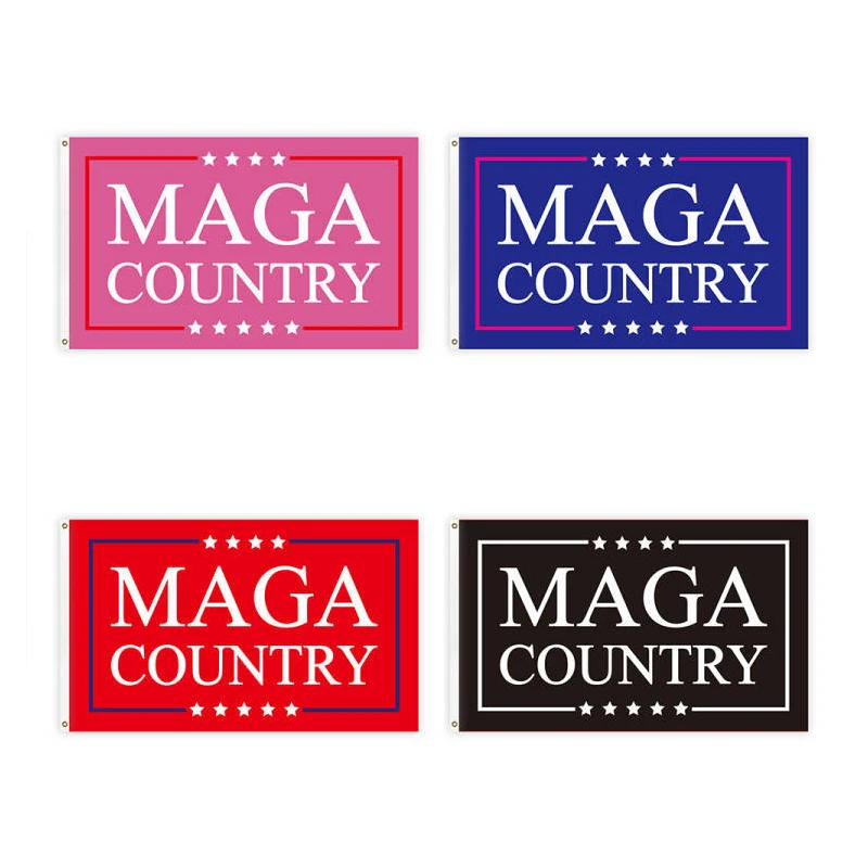 90x150CM Trump 2024 MAGA Country For President USA Drop Shipping