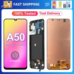 A50 For Samsung 6.4''For A505F A505G A505W A505X A505G A505N LCD Display Touch Screen Digitizer Assembly Replacement