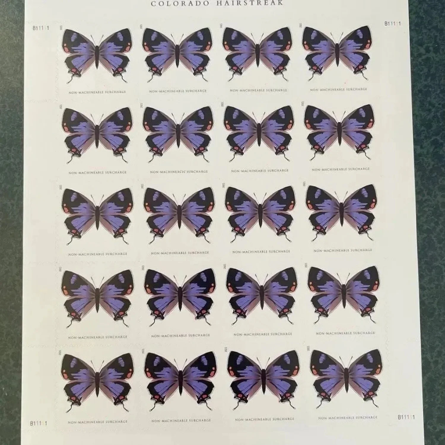 Collectible & Vintage Dolls For Halloween - 2021 POSTAGE STAMPS-BUTTERFLY-100 STAMPS Creative stamp