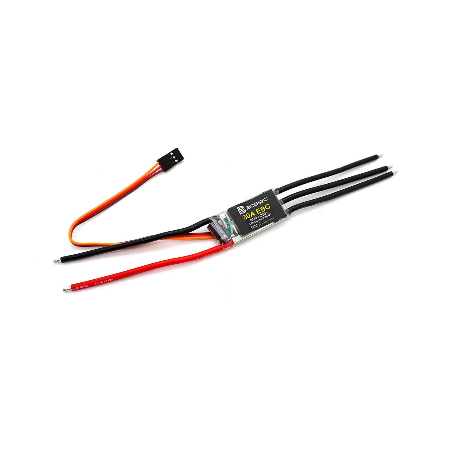 BOGIRC AM32 30A 40A 65A 80A Brushless ESC 2-6S 6V/5A BEC for 1/10 1/18 1/24 Axial SCX10 Traxxas TRX-4 TRX-6 D90 RC Crawler Cars