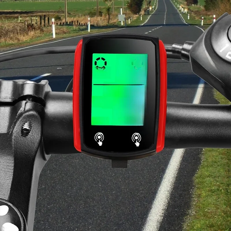 AliExpress NONE Bicycle Bike LCD Computer Wired Cycling Speed Odometer English Waterproof Bike Accessories Backlit For Day/Night Cycling