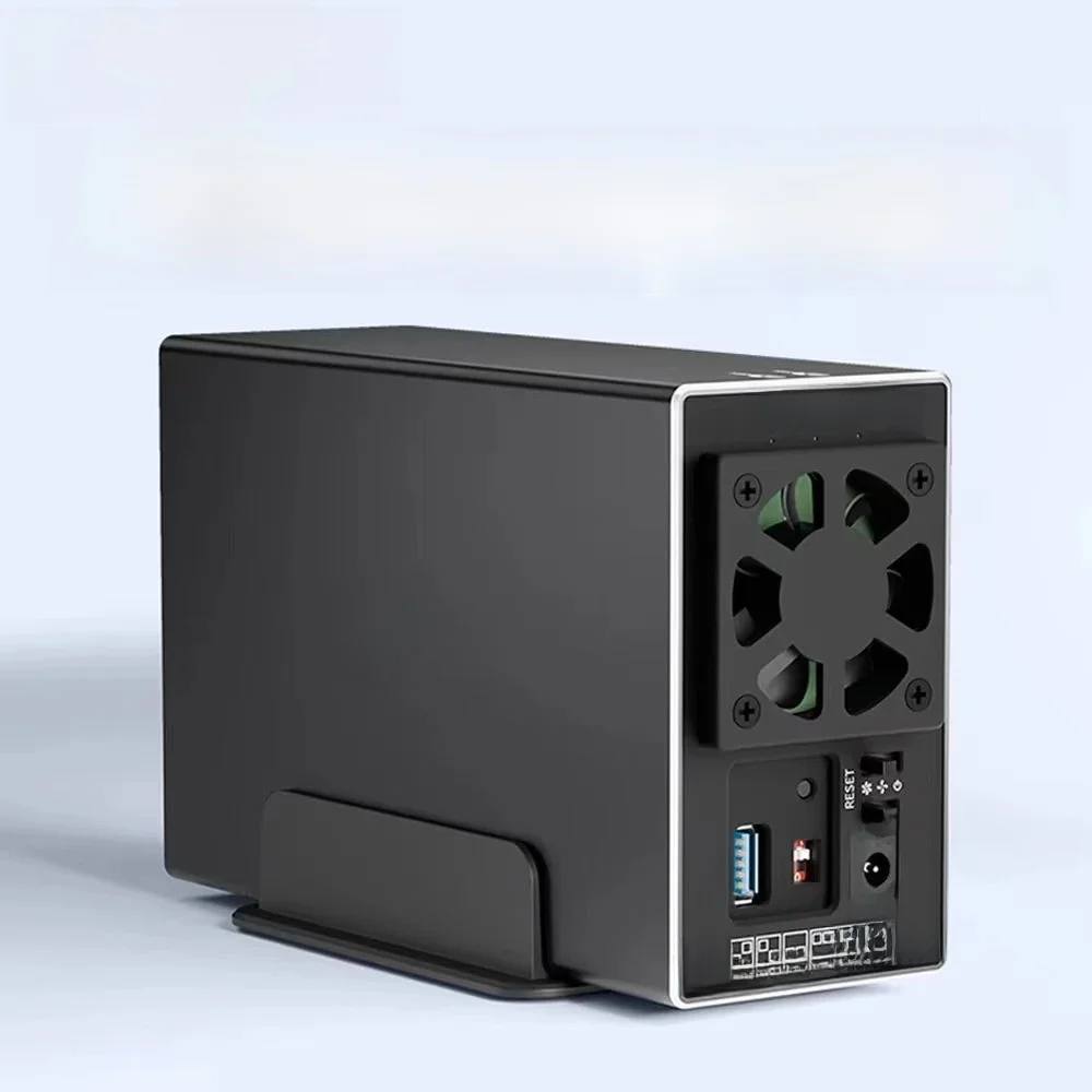 MAIWO 2 Bay HDD Docking Station SATA To USB 3.0 Hard Drive Docking Station dla 3,5-calowego dysku twardego z 4 trybami RAID Case — zdjęcie 2