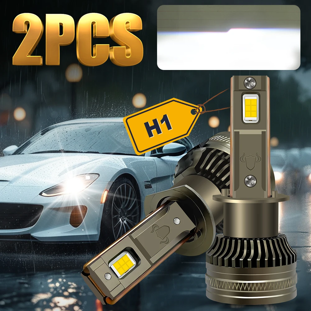 

Мощная 6000k K5C 9005/HB3 9006/HB4 H1 H7 H4 H11 2 медная трубка Canbus светодиодная автомобильная фара CSP 3570 лампа 12 В 24 В