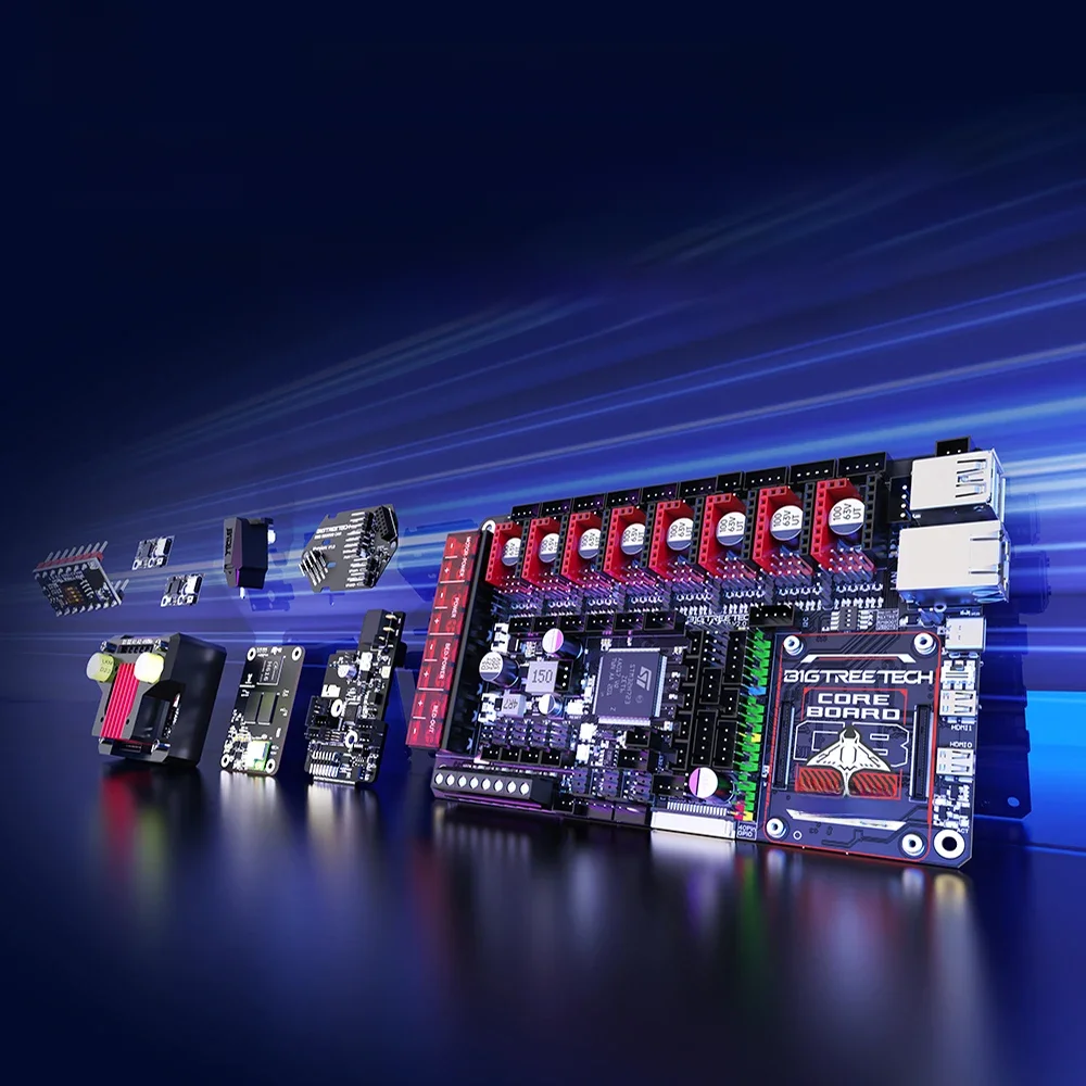 Zestaw płyty głównej BTT Manta M8P V2.0 32Bit dla Klipper Raspberry Pi CM4 Ender 3 Silent High Performance 3D Printer Control Board — zdjęcie produktu 7