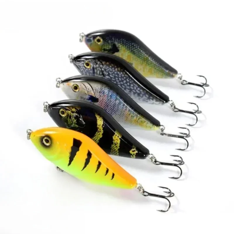 Slider Swim Action Hard 70/100MM 14.5G/45G Body Jerk Bait Slow Sinking Jerkbait Fishing Lure Pike Musky Fishing Fishing Stream — 2