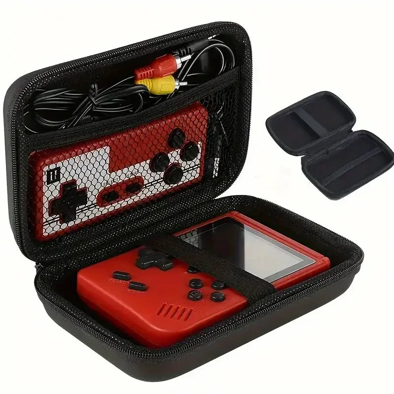 Handheld Game Console Maleta, Viagem protetora, Retro Mini Player Box, Cabo de carregamento,