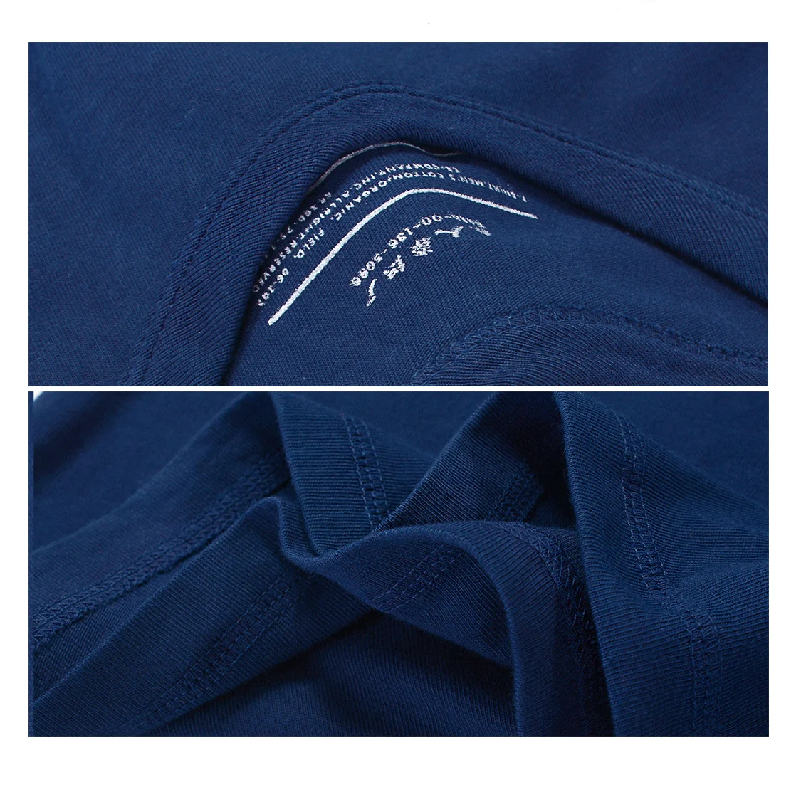 Men's Japanese Indigo Dyed T-Shirt | Retro Vintage Style Solid Color Cotton Tee | Summer Casual Short Sleeve Shirt