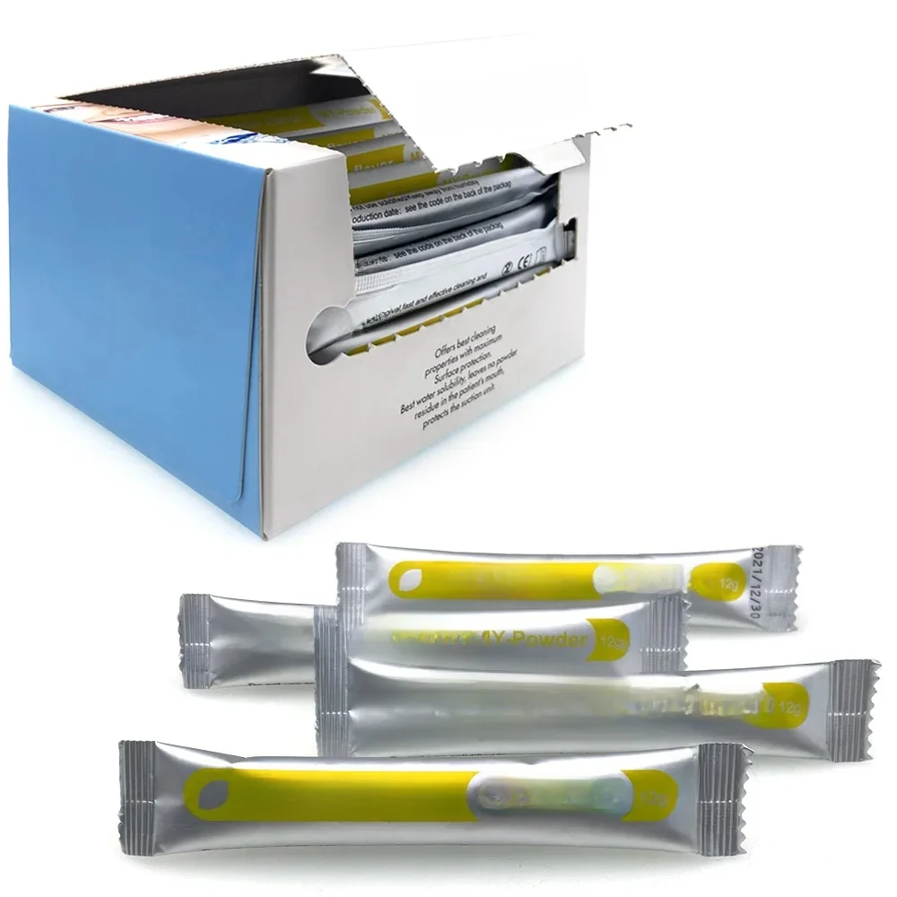 48 sztuk wybielanie zębów Essence Dental Cleaning Powder Prophy Air Jet Flow stomatologia polerowanie plama usuwanie plam — zdjęcie 2