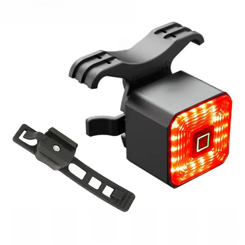 AliExpress Toptrek Smart Bicycle Rear Light Auto Start Stop Brake Sensing Induction Waterproof USB Charging Cycling Tail Taillight LED Bike Light