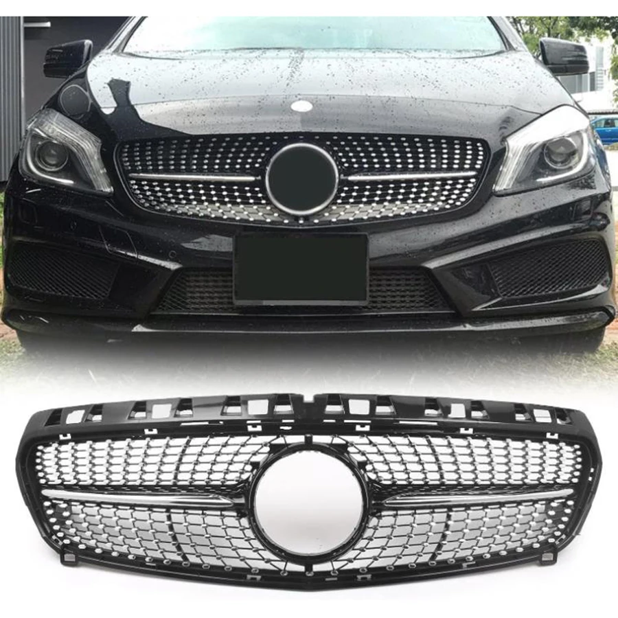 

FOR 2013-2015 Mercedes-Benz W176 A-CLASS BLACK Car Grille