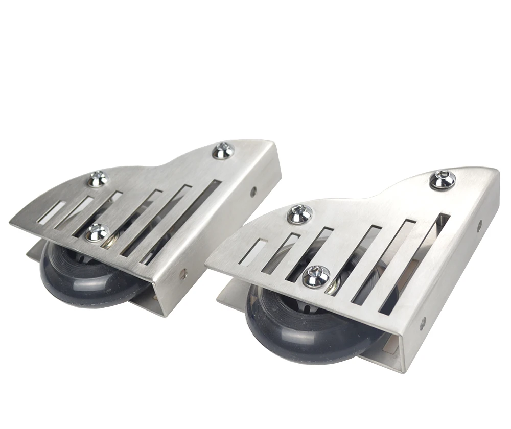 Imagem -03 - Diyhd- Rolling Ladder Hardware Roller Set Aço Inoxidável