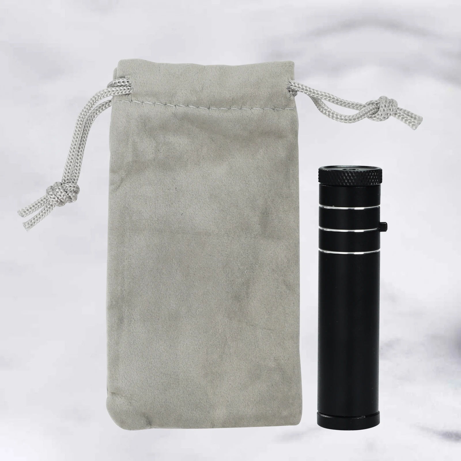 Professional Prism Spectroscope with Adjustable Focus 400-700nm Gemstone Identification Tool Aluminum Jewelry Spectroscope