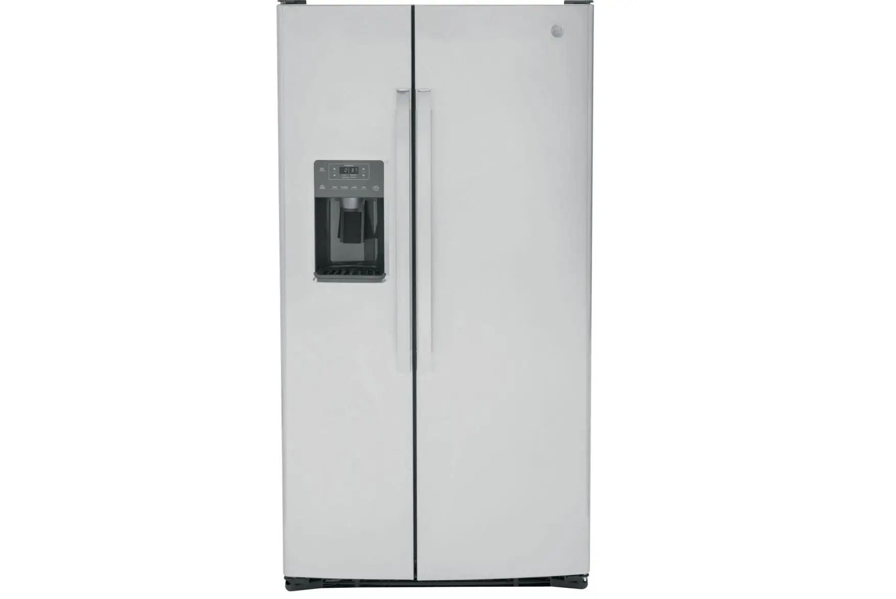 GE-refrigerador de acero inoxidable GSS25GYPFS 25,3 pies cuadrados, auténtico, lado a lado