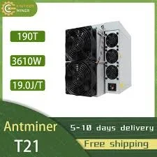 br Compre 10 y obtenga 5 gratis Nuevo algoritmo Antminer T21 190T 3610W SHA-256 Bitmain minería BTC Bitcoin Miner