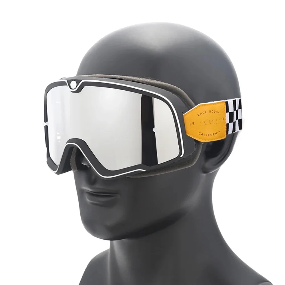 AliExpress WYMECT NEWEST Motorcycle Retro Goggles Skiing Glasses Outdoors Motocross Sunglasses Helmet Riding Racing Cafe Racing Mountain Bike ATV