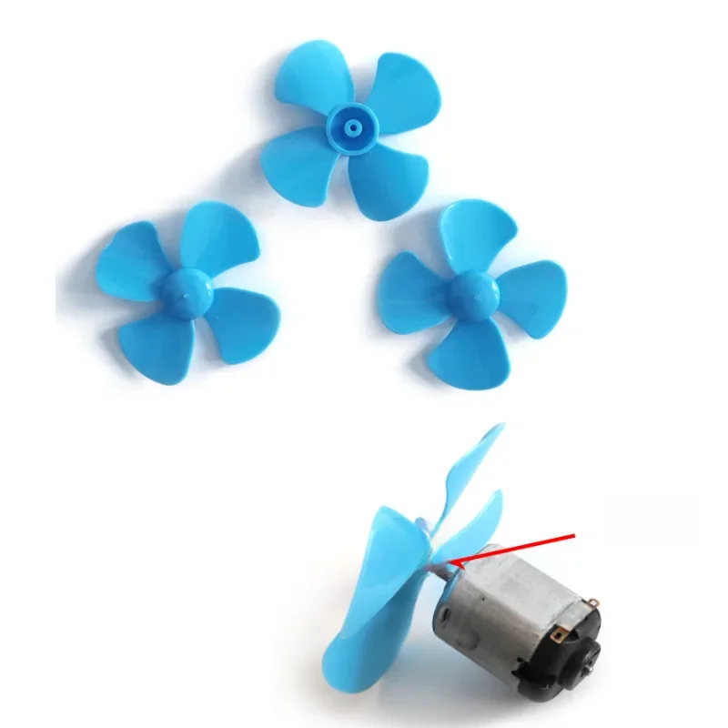 Hélice à 4 pales 604 adaptée au moteur 2212 2216 pour la fabrication de modèles, voiture à vent, petit ventilateur, robot sous-marin, hélicoptère DIY, 10 pièces