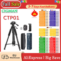 Cigman Ctp01 1.5M/59Inch Laser Level Tripod Quick Release Plate with 1/4' Screw Mount & 5/8' Unf Adapter Nut