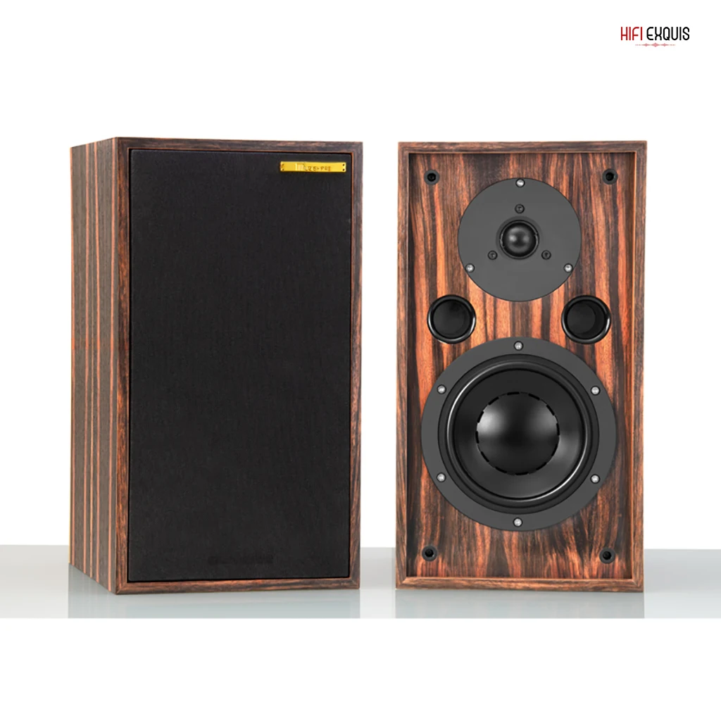 

Muzishare CS-3 Deluxe Edition Bookshelf Speaker HIFI EXQUIS Two-Way Ebony wood CS3