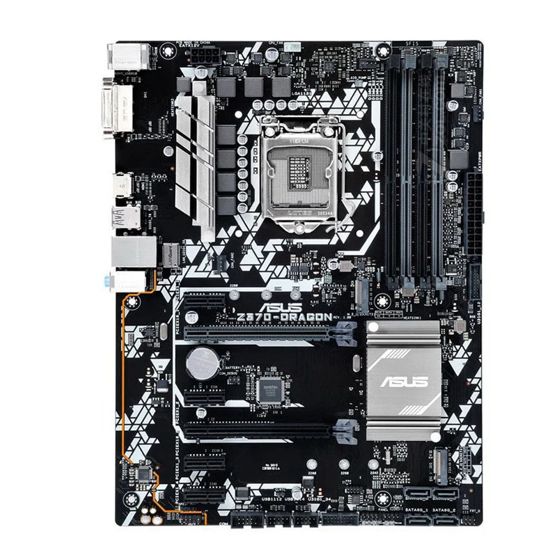 ASUS Z370-DRAGON LGA 1151 DDR4 64GB Intel Z370 Core i7/i5/i3/Celeron cpus M.2 USB3.1 ATX Mainboard