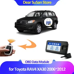 Toyota rav4 xa30用のobdデータモジュール、スピードロックドア、自動ロックアクセサリー、2006〜2012、2007、2008、2009、2010、2011