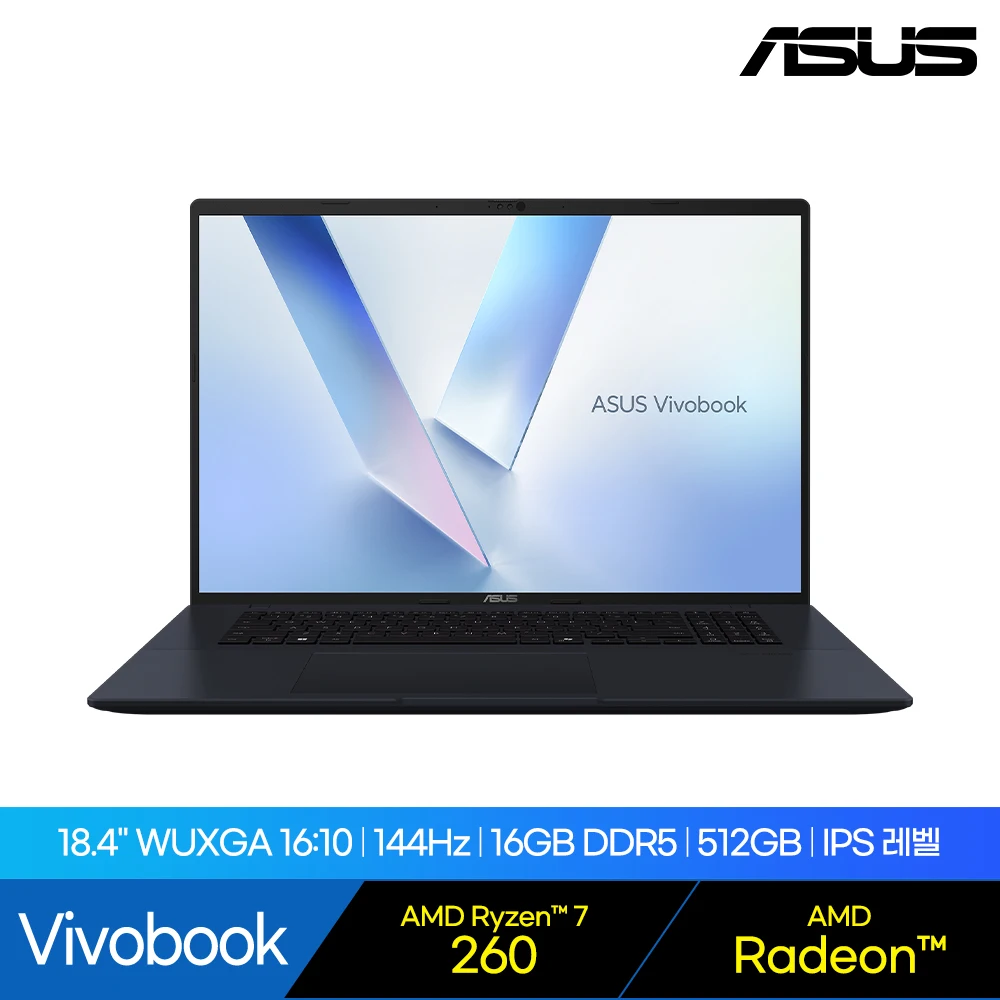 ASUS-Vibobook 18 AMD Ryzen 7, ، 16GB, GB, Free DOS #1