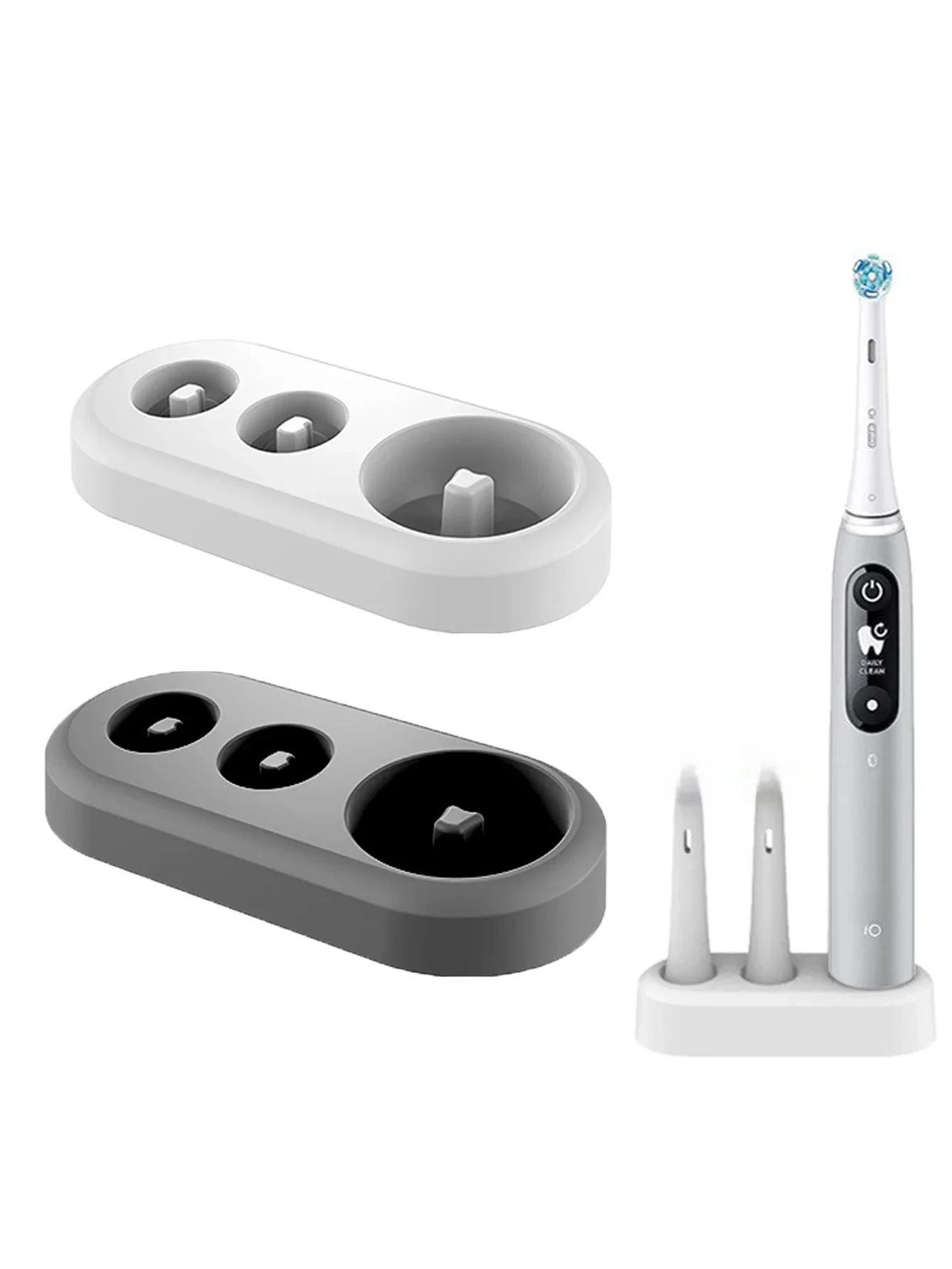 Suporte escova elétrica, Substituição Stand Base, Toothbrush Organizer for Bathroom Storage,