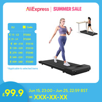 Speed Range and Remote Control 130 KG bigzzia Treadmills for Home Walking Pad Treadmill 2.5HP underdesk treadmill with 1-10 km/h