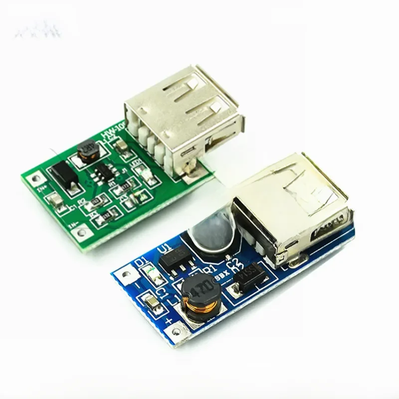 DC DC 0.9V-5V do 5V 600MA Power Bank ładowarka Step Up Boost konwerter zasilanie moduł napięciowy wyjście USB ładowanie obwodu drukowanego — zdjęcie 2