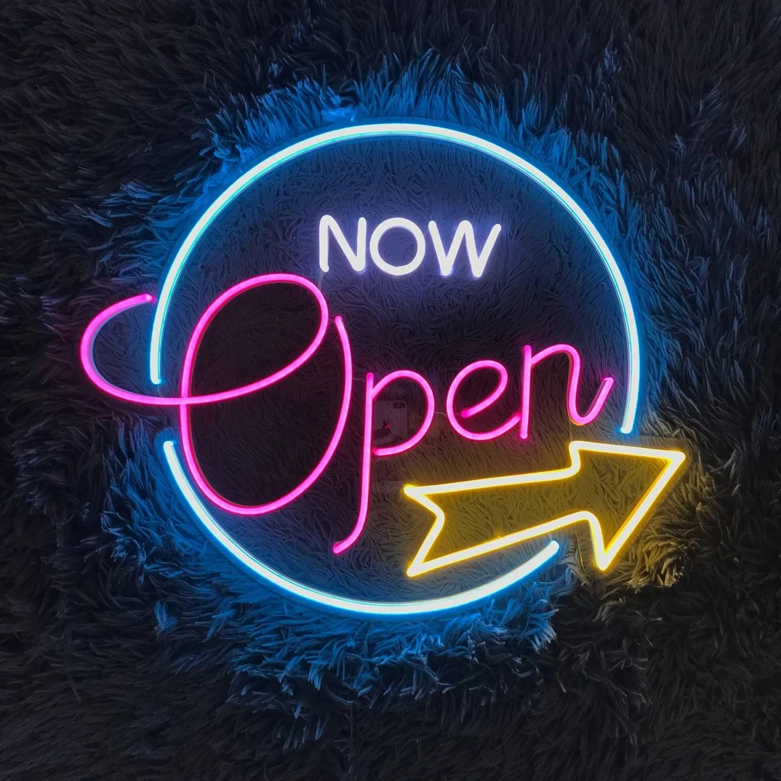 

Now Open Neon Sign Wall Decor Open Sign for Business Handmade Open LED Sign Bar Restaurant Shop Decor Shop Neon Sign Gift